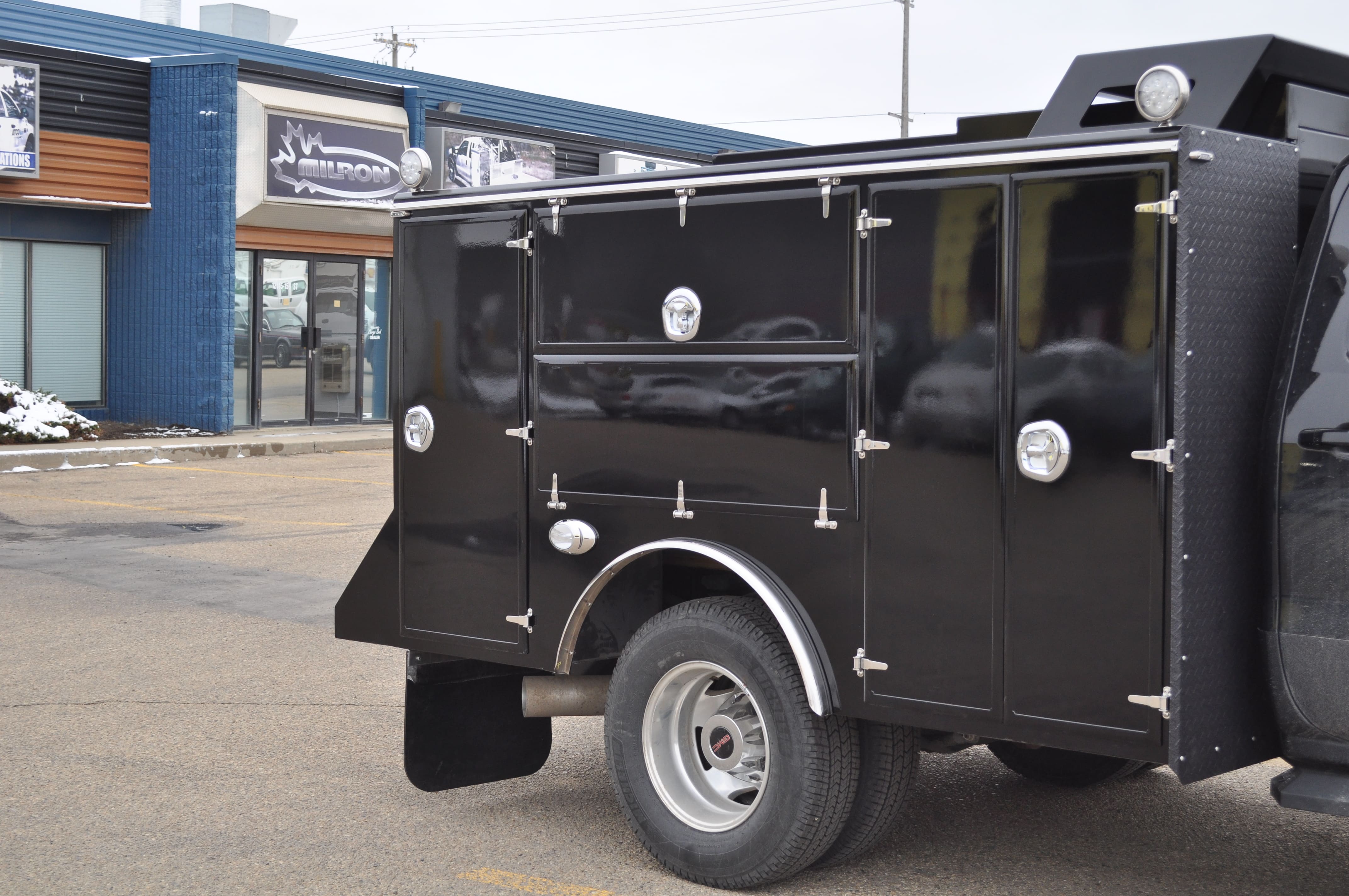 9 Foot Service Truck Body Edmonton, AB Milron